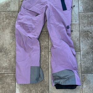 Stio Women's Ski & Snow Jacket - Purple and Gray